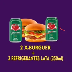 2 X BURGUER TRADICIONAL+2 ANT LATA