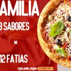 Pizza Família até 3 Sabores + Coca-Cola 1l