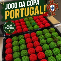 Cento de Docinhos da Copa | 100 Unid (Portugal)