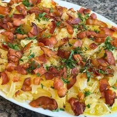AIPIM CROCANTE COM BACON 