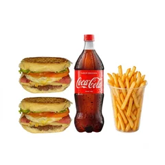 2 X Prensado + Refri + Batata Frita