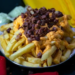 Fritas com Bacon