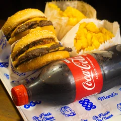 2 Smash bacon + fritas + Refrigerante 600ml