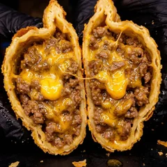 Pastel 15 - Carne com cheddar