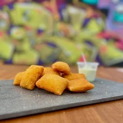 Almofada de queijo gouda