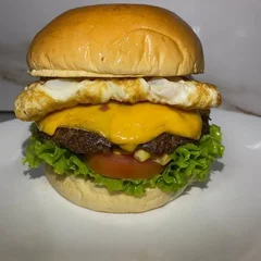 Burguer egg salada