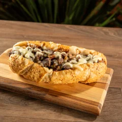 Pão Recheado de Carne 