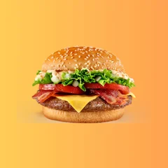 Burguer Salada & Bacon 