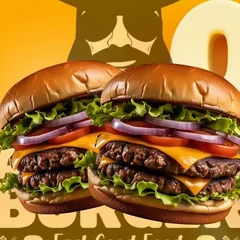 Smash Duplo Salada em Dobro