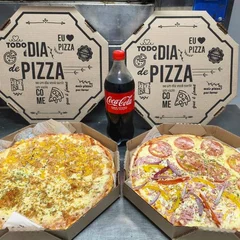 Combo Família  Pizza G Calabresa + Pizza G Portuguesa + Coca-Cola 2l