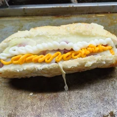 Dog Frito Na Baguete