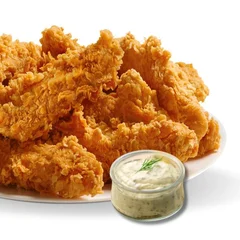 Wiscas de filé de frango empanado 350g