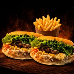 Deu Match - 2 xis + fritas