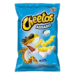 Salgadinho de Milho Sabor Requeijão Cheetos Onda Elma Chips 105g