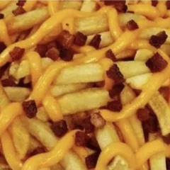Batata C/ Cheddar e Bacon (media)