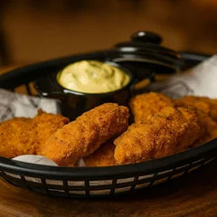 Iscas de Frango Crocante (6 unidades)