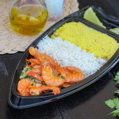 Barca Camarão Arroz e Farofa