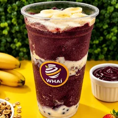 Açaí 500ml 3 acompanhamentos grátis + 1 fruta