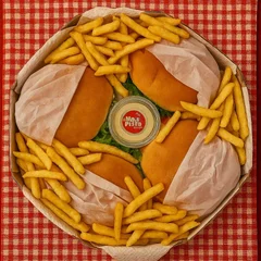 Caixa 4 Xis + Batata e Maionese