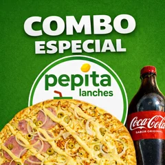 COMBO PIZZA (10) FATIAS + COCA DE 1 LITRO