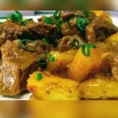 Janta regional de boi guisado