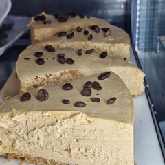 Torta Mousse de Cappuccino - Fatia