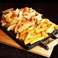 Combinado 3 (Batata Rústica(400g), Polenta(400g) e Mandioca(400g).