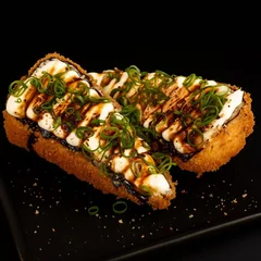 Temaki salmão hot (temaki frito)