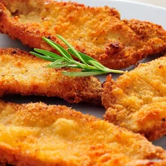 Frango a milanesa 
