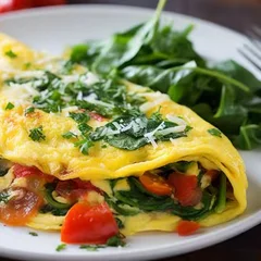 Marmitex Omelete com vegetais (P)