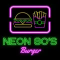 Neon 80'S Burger logo
