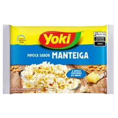 Pipoca para Micro-ondas Manteiga Yoki Pacote 100g
