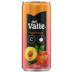 SUCO PESSEGO LATA 290 ML DEL VALLE