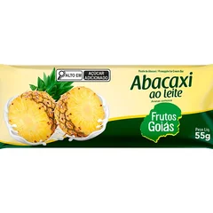 Picolé Abacaxi ao leite