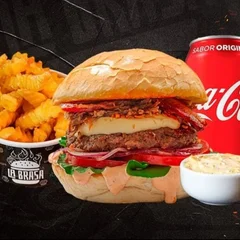 Combo Texano + Batata + Molho + Refri