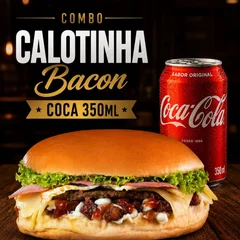 Calotinha bacon + Coca-Cola 350Ml