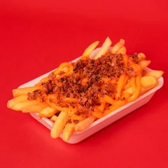 Batata com Chedar e Bacon