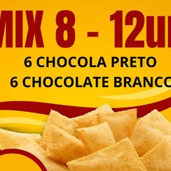 Combo de Mini Pasteis - Mix 8 Doce- Vem 12un