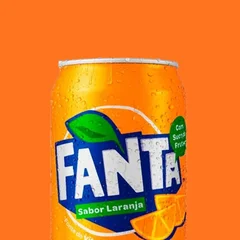 Fanta Laranja Lata 350ml