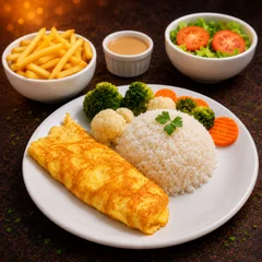 Omelete Caipira - Vegetariano