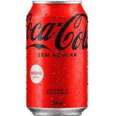 Coca-Cola sem Açúcar 350 Ml - PROMO