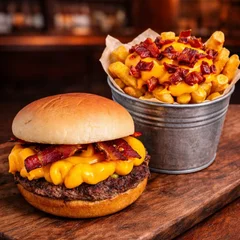 Cheddar Bacon & Batata Cheddar e Bacon