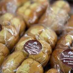 Pão de Hamburguer Artesanal embalagem com 6und