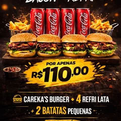 Combo família bacon + 4 Refri