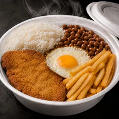 À la minuta de Carne a milanesa