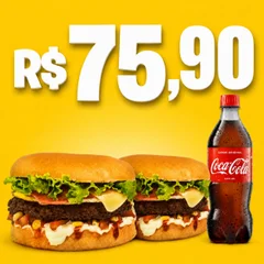 Combo 2 X Calotinha Especial + Coca Cola 600ml