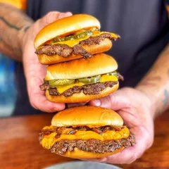 Trio Smash Burger