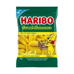 Bala Sweet Bananas Haribo 50G