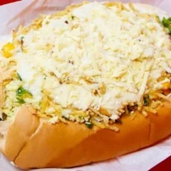 Dog aberto salsicha