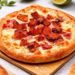 Bacon e mussarela